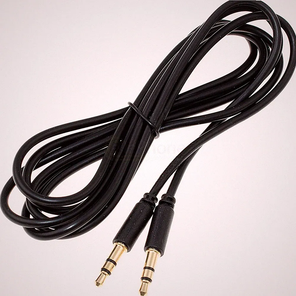 1,5m AUX-Audiokabel Stereo 2x 3,5mm für Bowers & Wilkins PX5 On-Ear Kopfhörer
