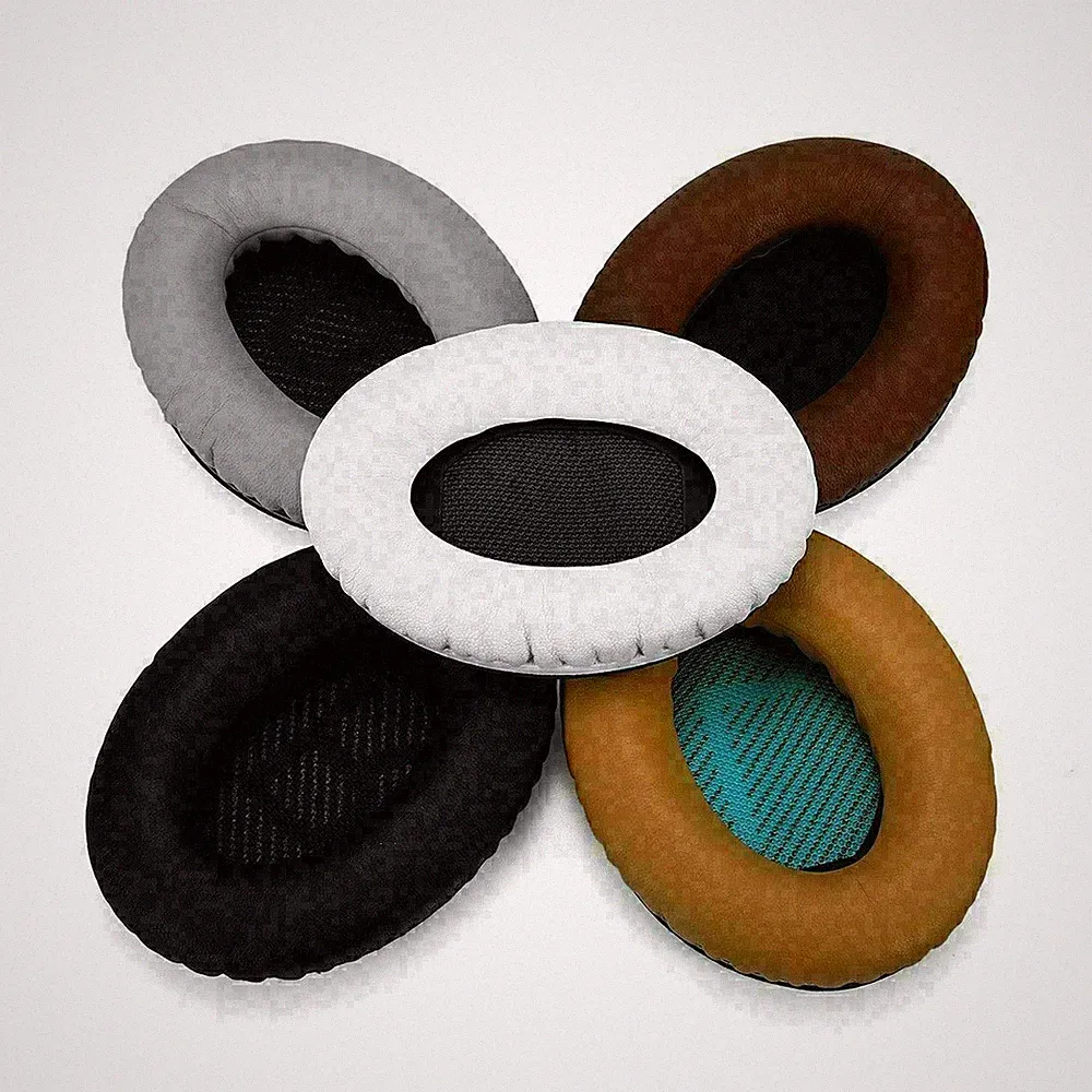 1 Paar Ersatz OHRPOLSTER Pad für Bose QuietComfort QC25 Leder Premium Qualität
