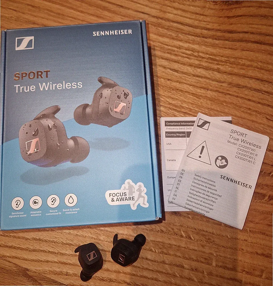 1 Paar Original Ohrhörer für Sennheiser CX Sport True Wireless OVP