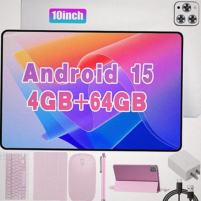 10zoll Android WIFI 4GB RAM 64GB ROM Tablet IPS LCD HD Bluetooth Lernen&Freizeit