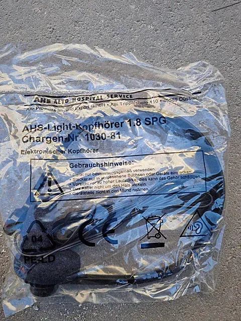 110 Stück AHS Eco Leichtgewicht - Kopfhörer 1.8 SPG - 3,5 mm Klinkenstecker