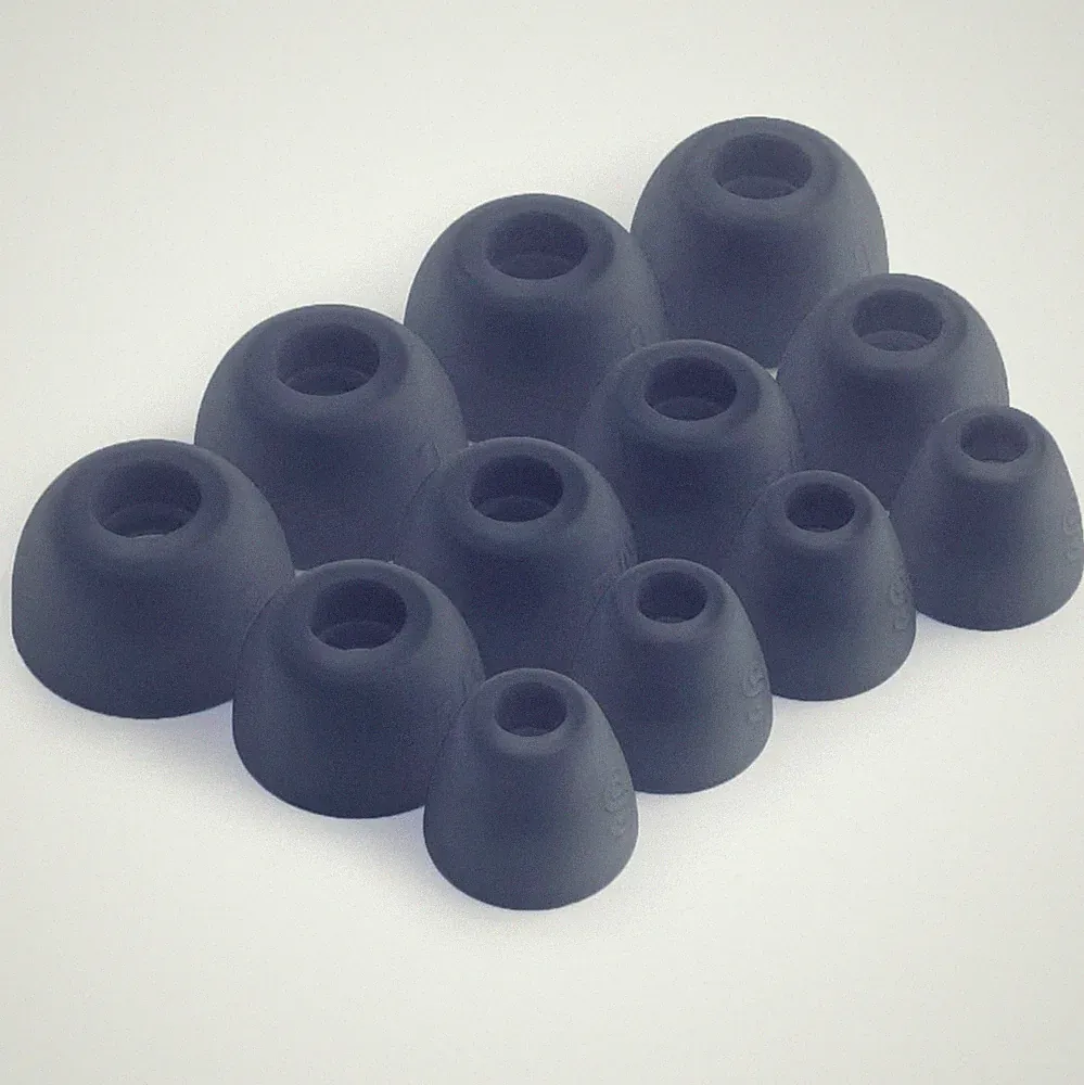 12 x Silikon Ohrstöpsel Ohrhörer Gummi Tipps Für JBL Tune Beam, Ghost Kopfhör...