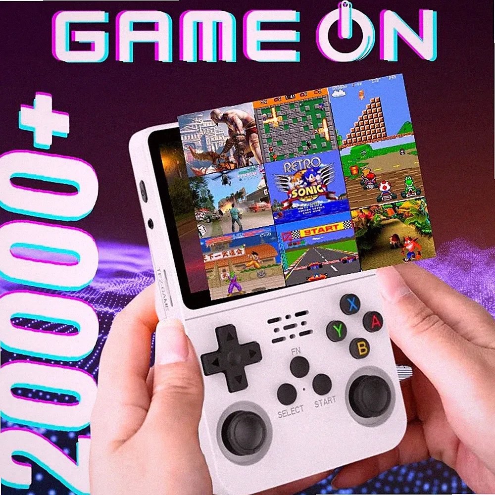 128GB 3.5Zoll R36s Retro Handheld Videospiel Konsole-21000 Spiele vorinstalliert
