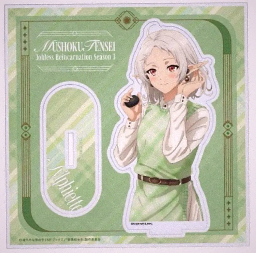 14+ Mushoku Tensei III Sylphiette Acryl Ständer Anime Kopfhörer Halter
