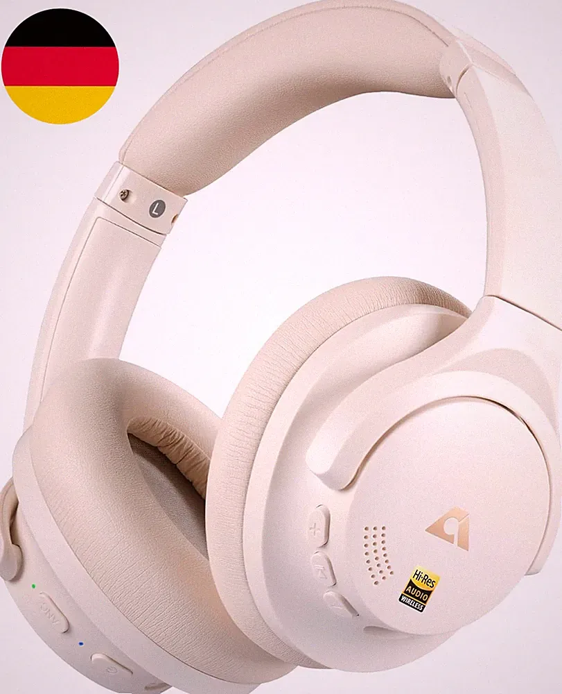 1Mii Y8+ Hybrid Active Noise Cancelling Kopfhoerer Over-Ear Bluetooth 6.0 Kopfhö