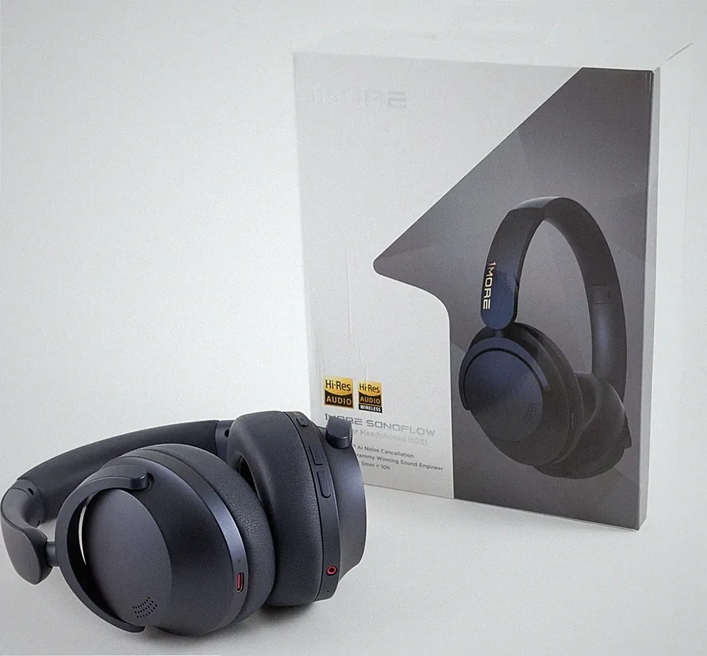 1MORE SonoFlow HQ51 Kopfhörer Bluetooth, Aktive Geräuschunterdrückung ANC