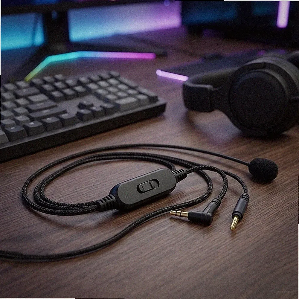 2,4 m Kopfhörer Adapter Kabel für Bose für Sony für Logitech Gaming Setup