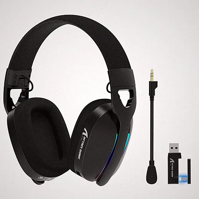 2.4GHz L90 Ultraleichtes RGB Gaming Headset Mikrofon für PS5 PS4 PC Xbox OverEar