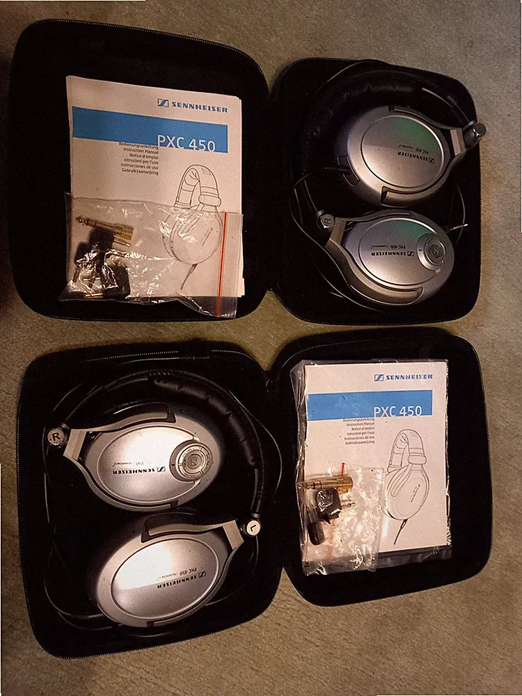 2 Kopfhörer Sennheiser PXC 450
