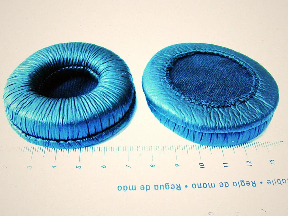 2 Ohrkissen Ø 60 mm passend an Philips SHB6250 SHB 6250 Kopfhörer