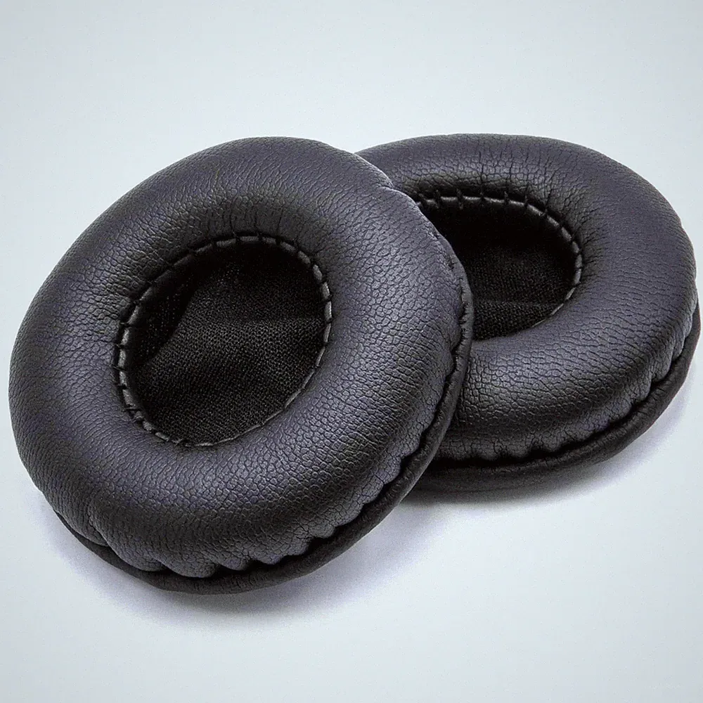 2 Ohrpolster für Kopfhörer, die 55mm Ohrpolster benötigen schwarz