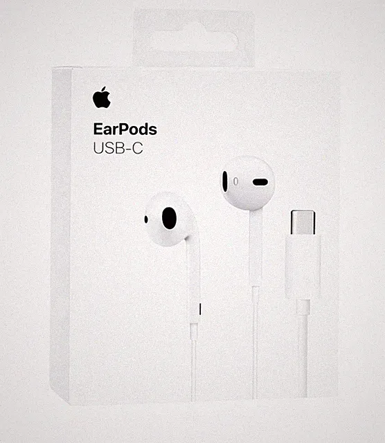 2 pack ORIGINAL Apple EarPods (USB-C) Wired Headphones for In-Ear Calls/Music