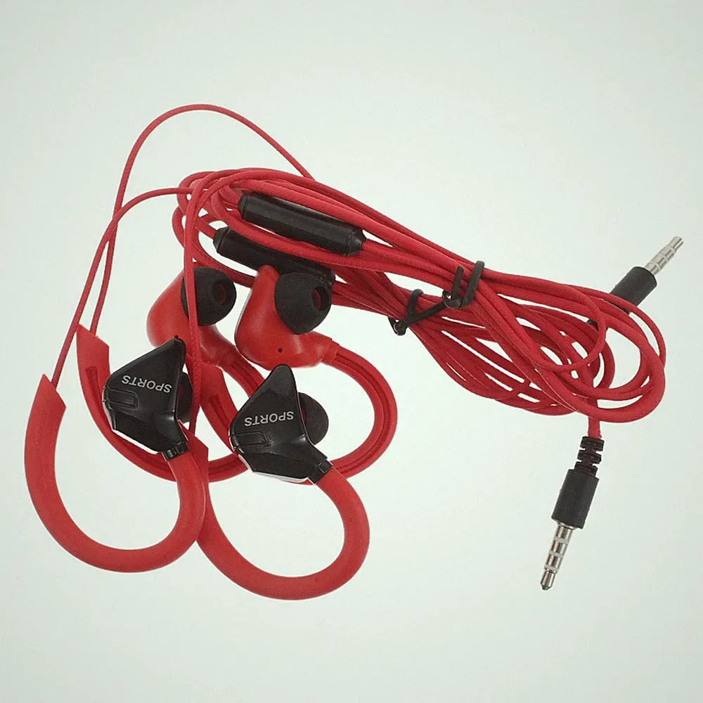 2 Pcs Kopfhörer Sport Sportkopfhörer Sportohrknospen Ohrhörer Laufen