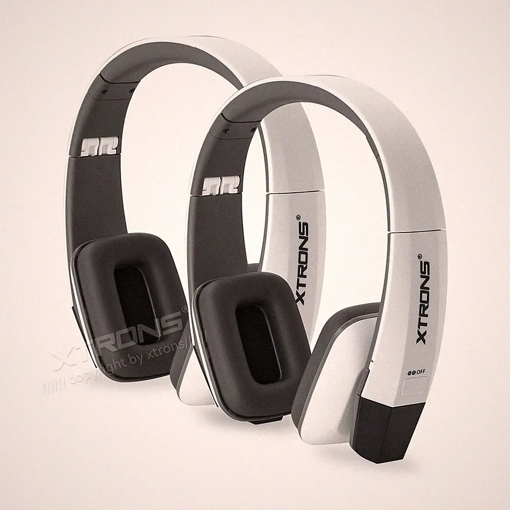 2 Stk. Wireless IR Infrarot Kopfhörer für Autoradio Deckenmonitore Stereo