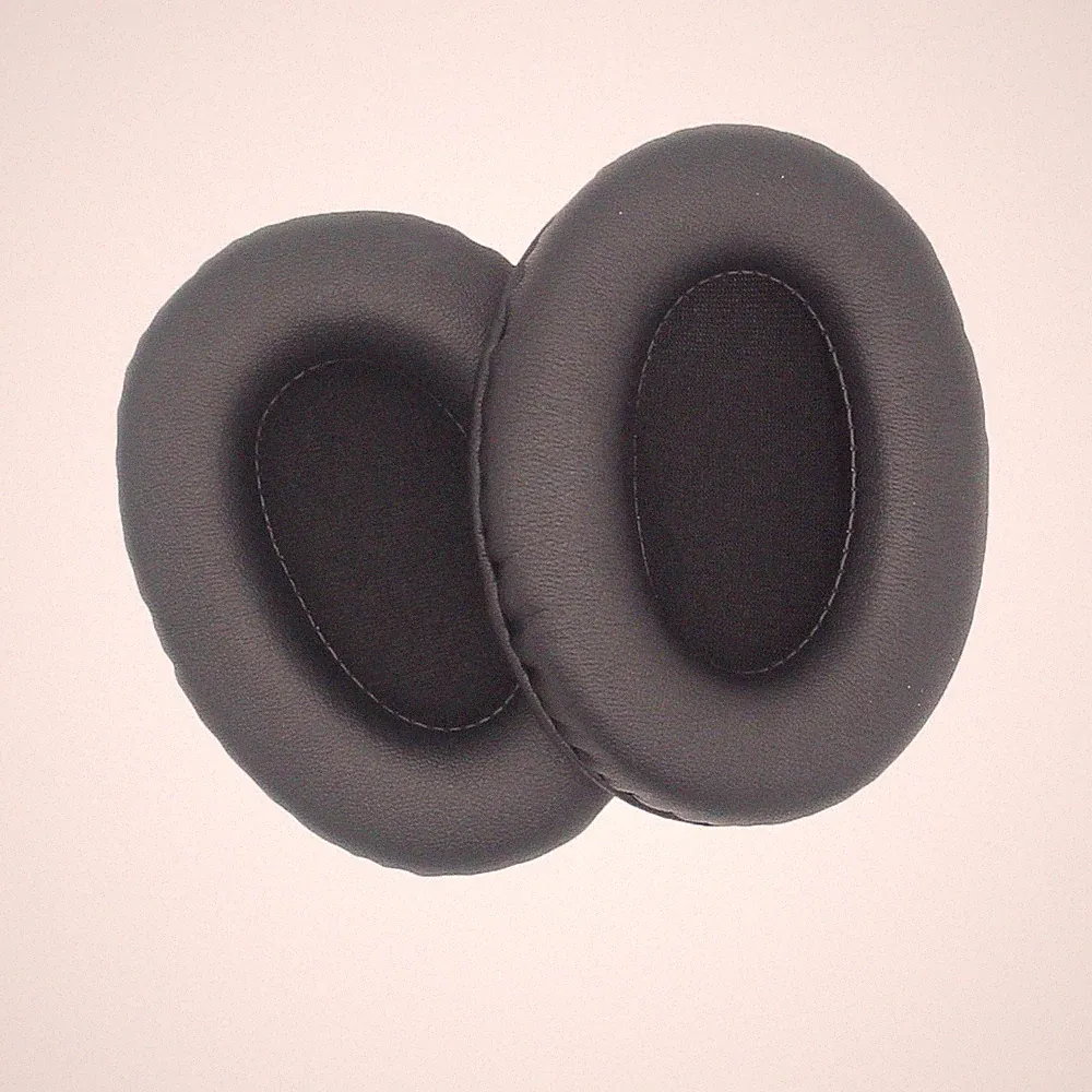2 Stück Ovale Ohrpolster für Over-Ear Kopfhörer Gaming Headsets 80 mm x 60 mm