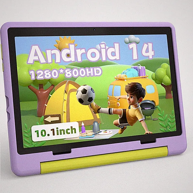 2025 10 zoll Android 14 Kinder Octa Core 8GB+64GB 1280 x 800 IPS Wi-Fi 6G Tablet