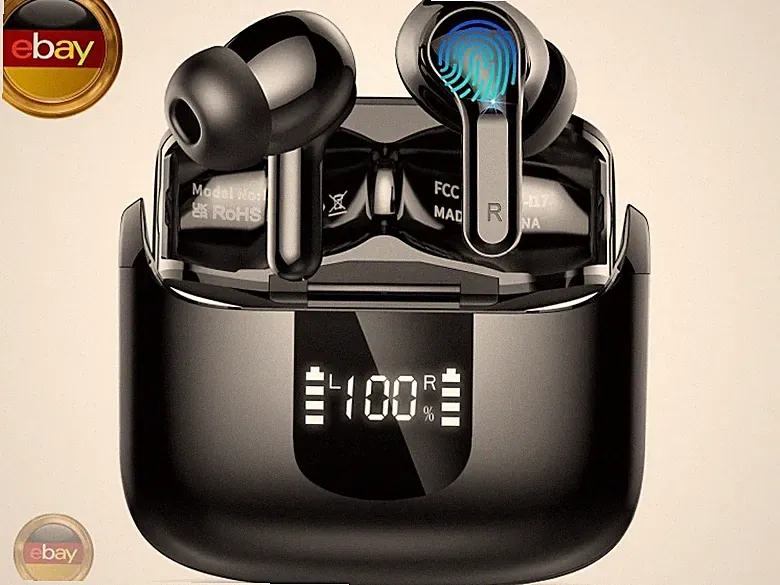 2026 Kopfhörer Kabellos Bluetooth 5.4, 6D Stereo Bluetooth Kopfhörer, 56Std T