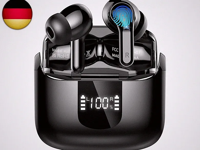 2026 Kopfhörer Kabellos Bluetooth 5.4, 6D Stereo Bluetooth Kopfhörer, 56Std T