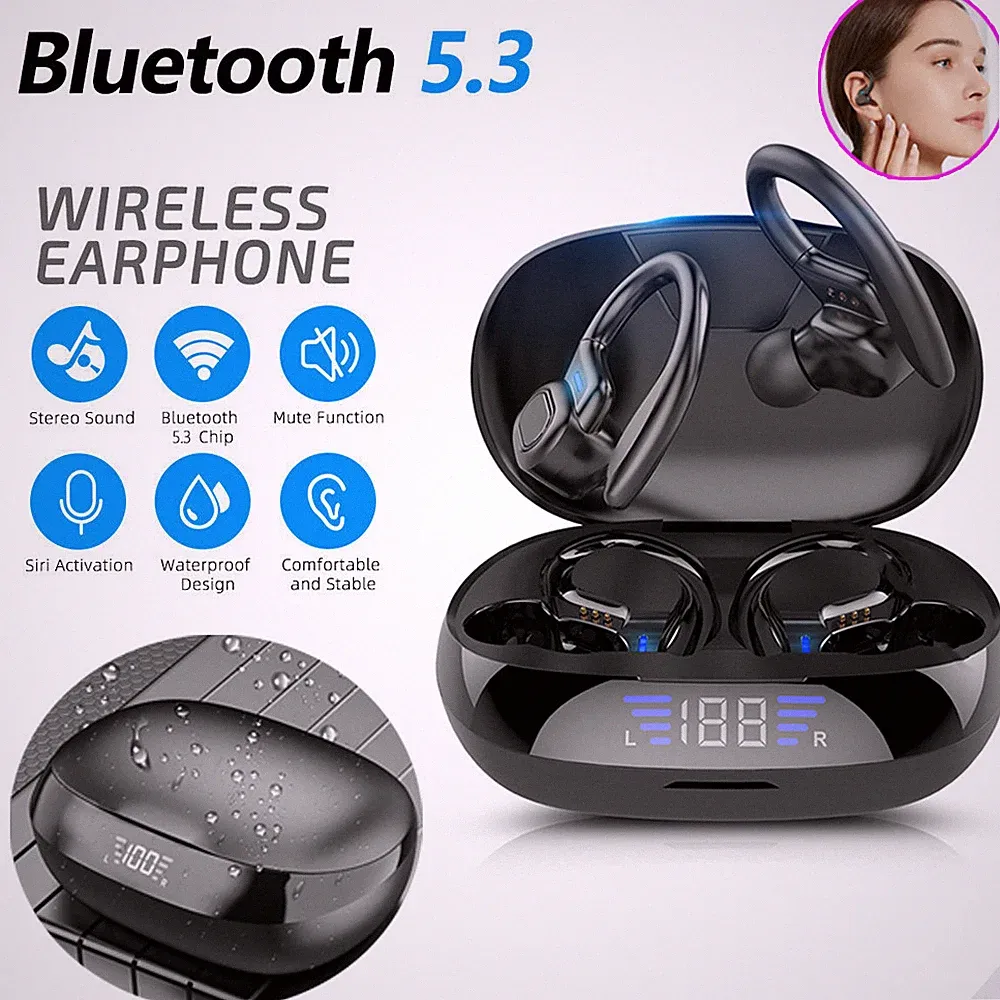 2026 TWS Mini Ohrstöpsel Unsichtbarer Schlaf Kopfhörer Bluetooth 5.3 Ohrhörer DE