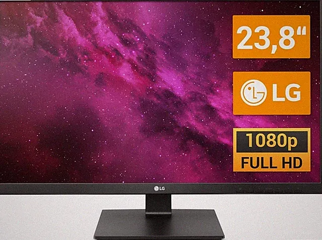 23,8" LG Monitor | 60,45cm | LG 24BK550Y | FULL-HD | AH-IPS-Panel | Verstellbar
