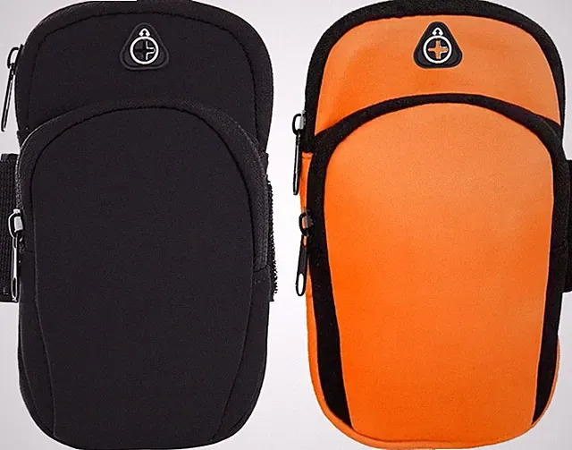 2er-Pack Armband Armtasche, Sportarmband Mit Kopfhörer, Handytasche JoggenOutdoo