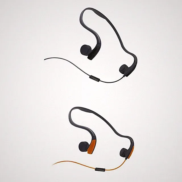 2er Pack kabelgebundene Knochenschall Headsets mit Musikplayer für Sport