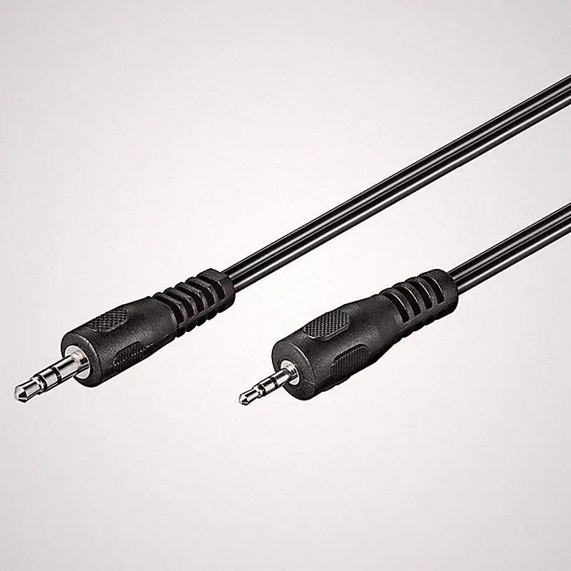2m Audio Stereo Kabel Adapter 3,5mm auf 2,5mm Mini Klinke Kopfhörer Stecker