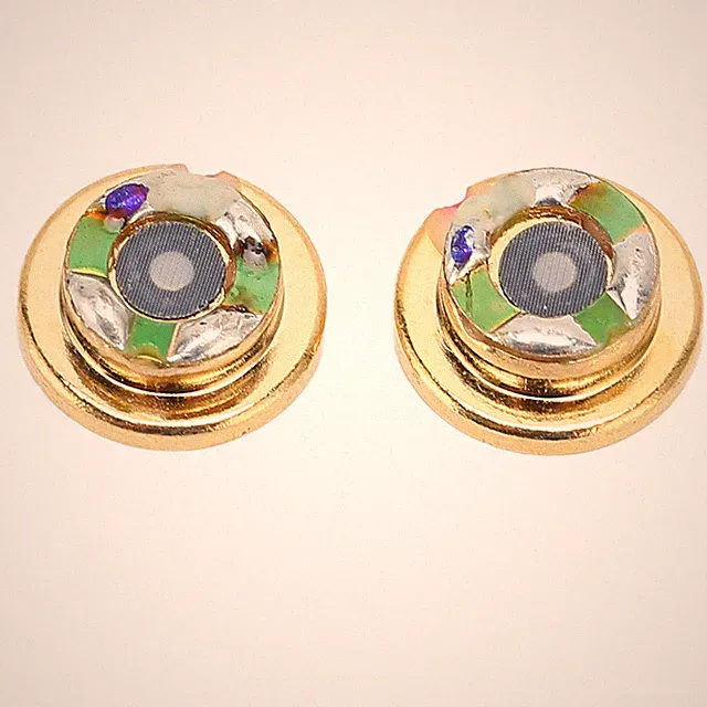 2pcs Stiftmembran Kopfhörerlautsprecher Ersatz 10 -mm -Treibereinheit