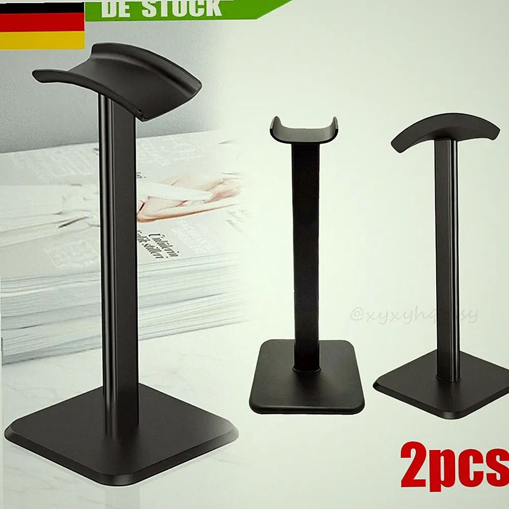 2stk Kopfhörer Halterung Headset Halter Kopfhörer Ständer Aufhänger Aufsteller