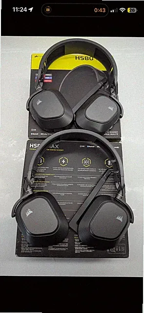 2x Corsair HS80 MAX Wireless Gaming Headset – Preis pro Stück