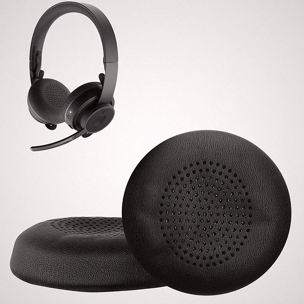 2x Ohr Polster für Logitech Zone 900 Zone Wireless Plus Ohrpolster Kopfhörer
