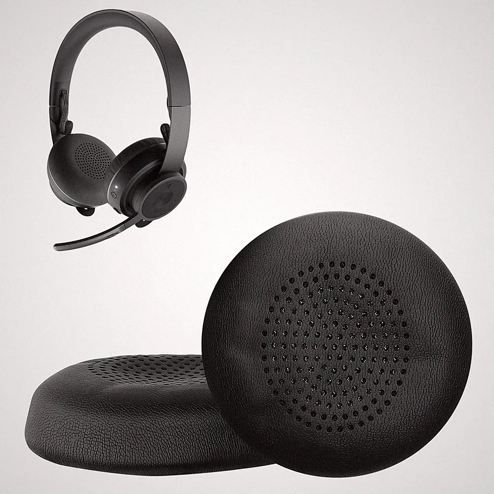 2x Ohr Polster für Logitech Zone 900 Zone Wireless Plus Ohrpolster Kopfhörer