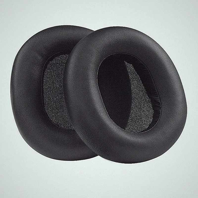2x Ohrpolster Kissen Ear Pads Cushion für Panasonic RP-HTX80B Kopfhörer Schwarz.