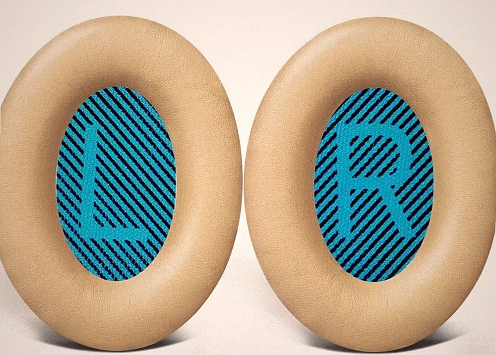 2X OHRPOLSTER KOPFHÖRER FÜR BOSE QUIETCOMFORT BOSE QC2 QC25 QC35 QC15 AE2 LEDER