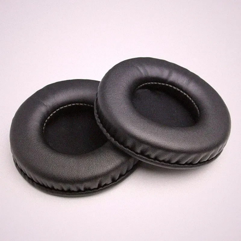 2X Ohrpolster Für 50 55 60 65 70 75 80 85 90 95 100 105mm Kopfhörer Schwarz Neu