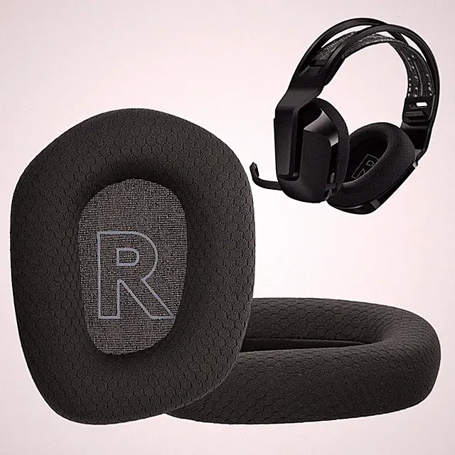 2x Velours Ohr Polster für Logitech G733 Ohrpolster