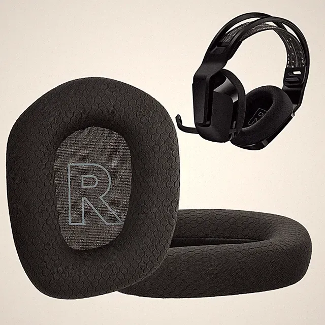 2x Velours Ohr Polster für Logitech G733 Ohrpolster
