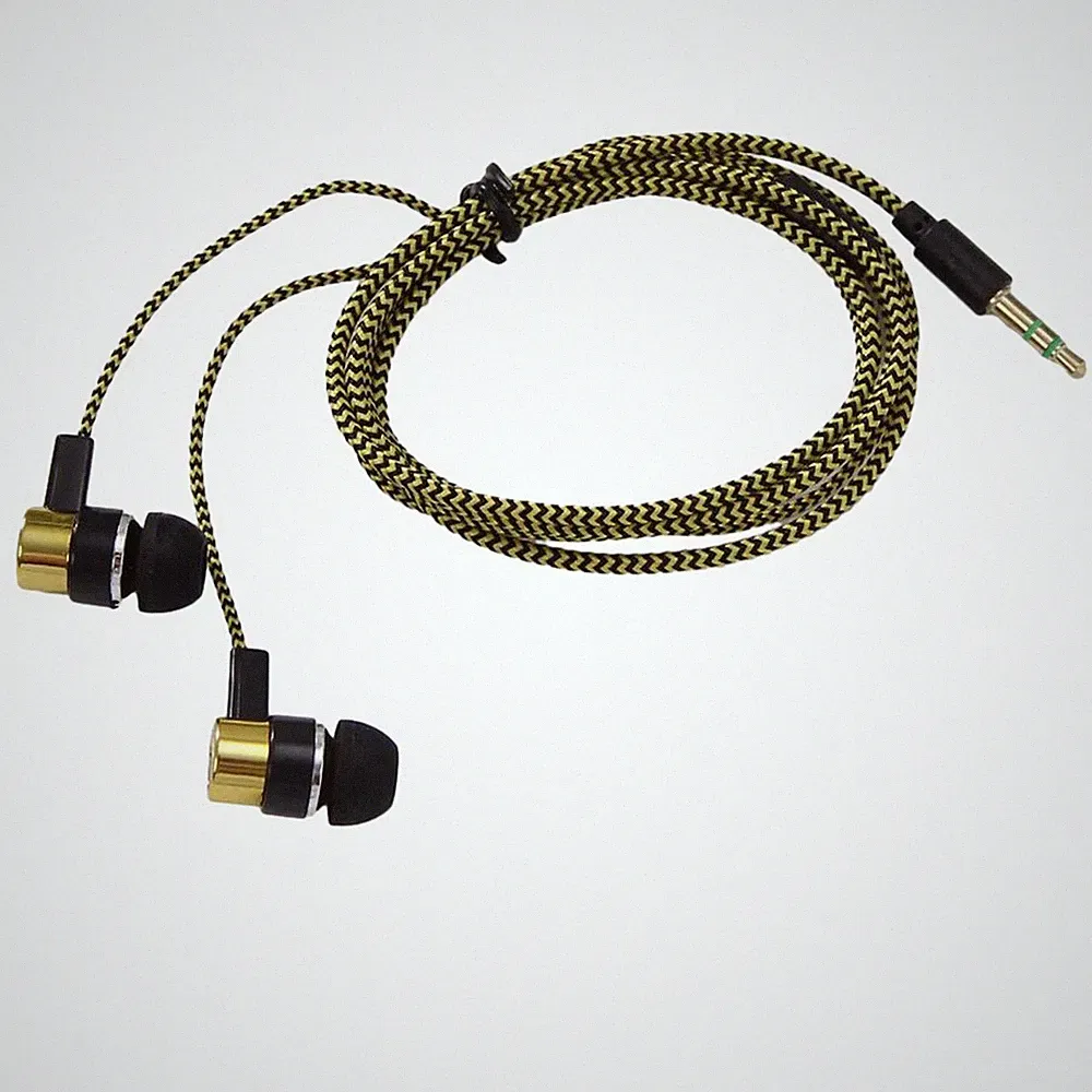 3,5 mm Kabelgebundene In-Ear Kopfhörer Stereo Sound Bass Betonung 115 dB Empfin