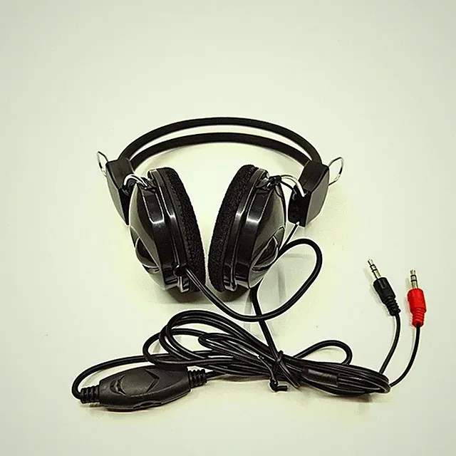 3,5 mm schwarze Kopfhörer mit Tuning-Tasten für verbesserte Audiosteuerung ABS