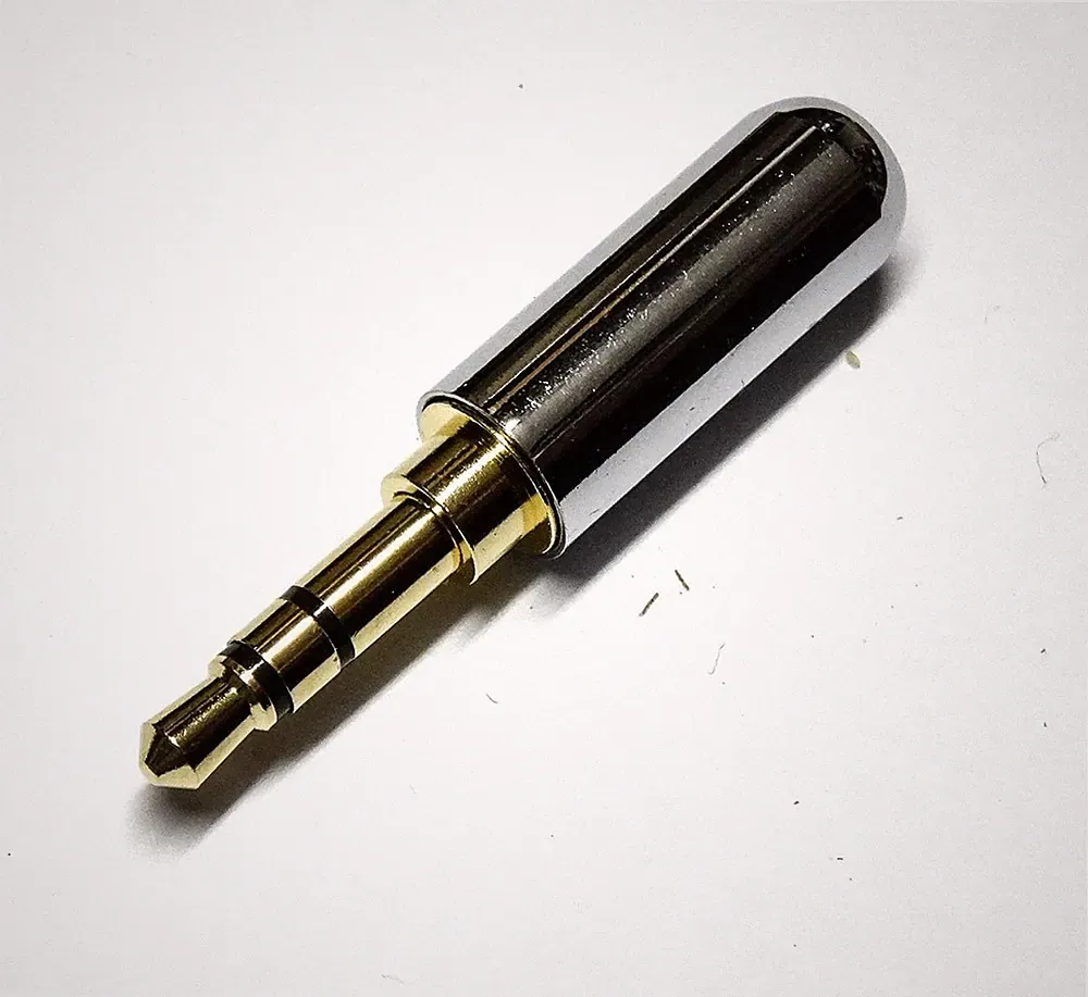 3.5mm 3polig Stereo Klinkenstecker Kopfhörer Klinke Lötanschluss Audio Stecker s