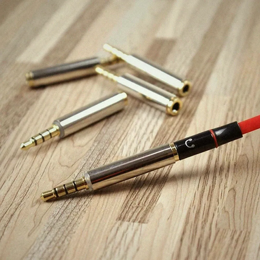 3,5mm Klinkenstecker auf 2,5mm Kopfhörer Buchse Klinke AUX Audio Stereo Adapter