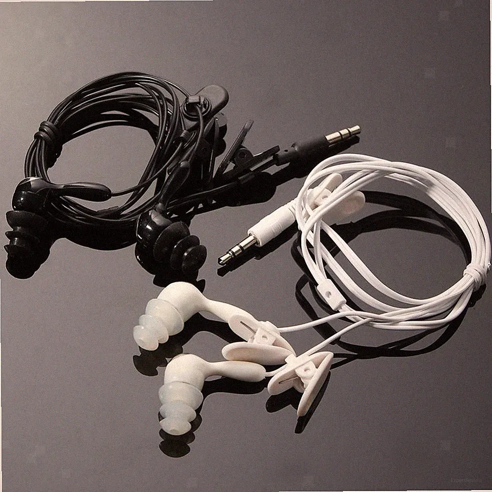 3.5mm Wasserdicht IPx8 Schwimmen Kopfhörer Stereo Kabelgebundener Für .