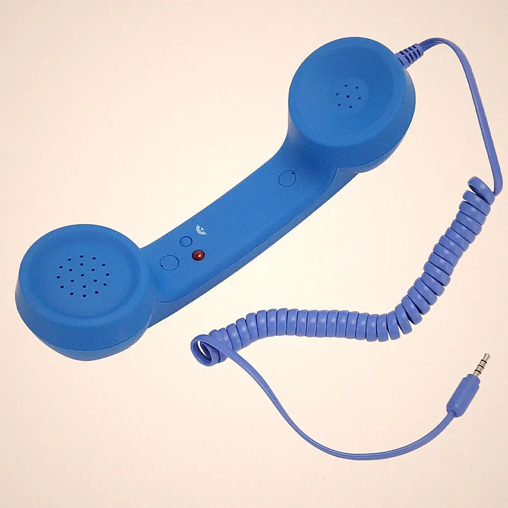 3,5mmRetroTelefonhörer, RetroTelefonhörer, ABSHandyhörerempfänger, Strahlungs...