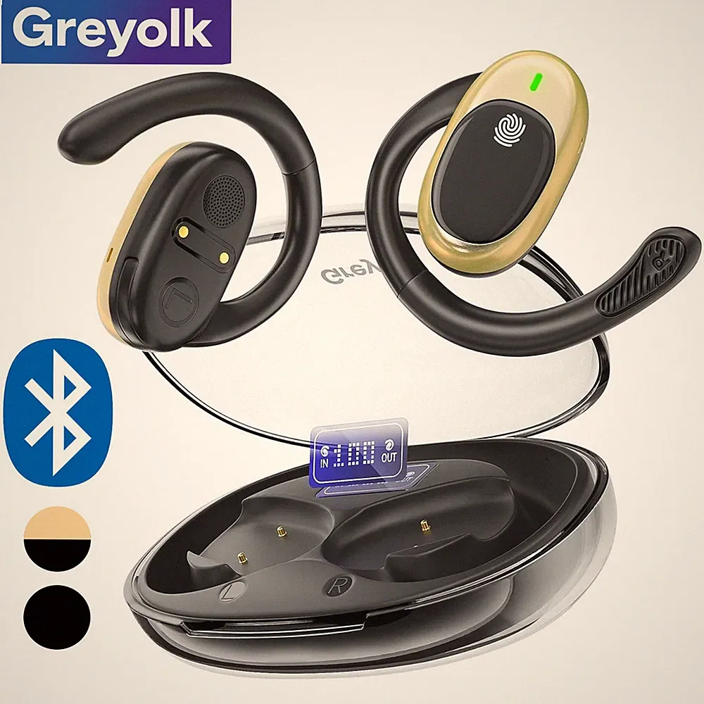 3-in-1 Bluetooth Kopfhörer Hi-Fi KI-Übersetzungs-Ohrhörer für Reisen & Business