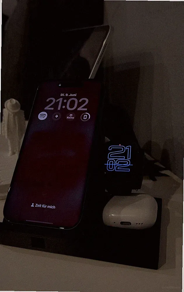 3D gedrucktes Halterung für Handy, Uhr und Kopfhörer