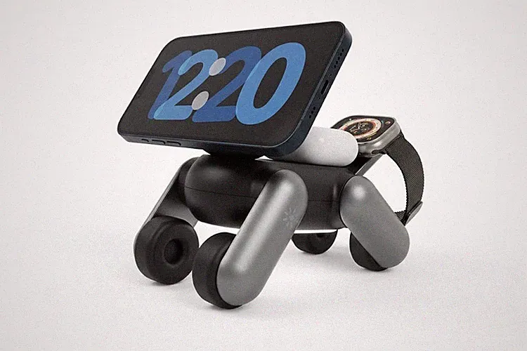 3in1 Qi2 Magnetische Ladestation 25W für Smartphone Smartwatch Kopfhörer Triadyn