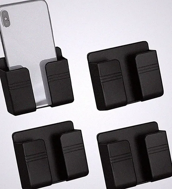 4 STÜCKE Wandhalterung Handyhalter Mit Klebstoff, Handyhalterung Wand Ladestände