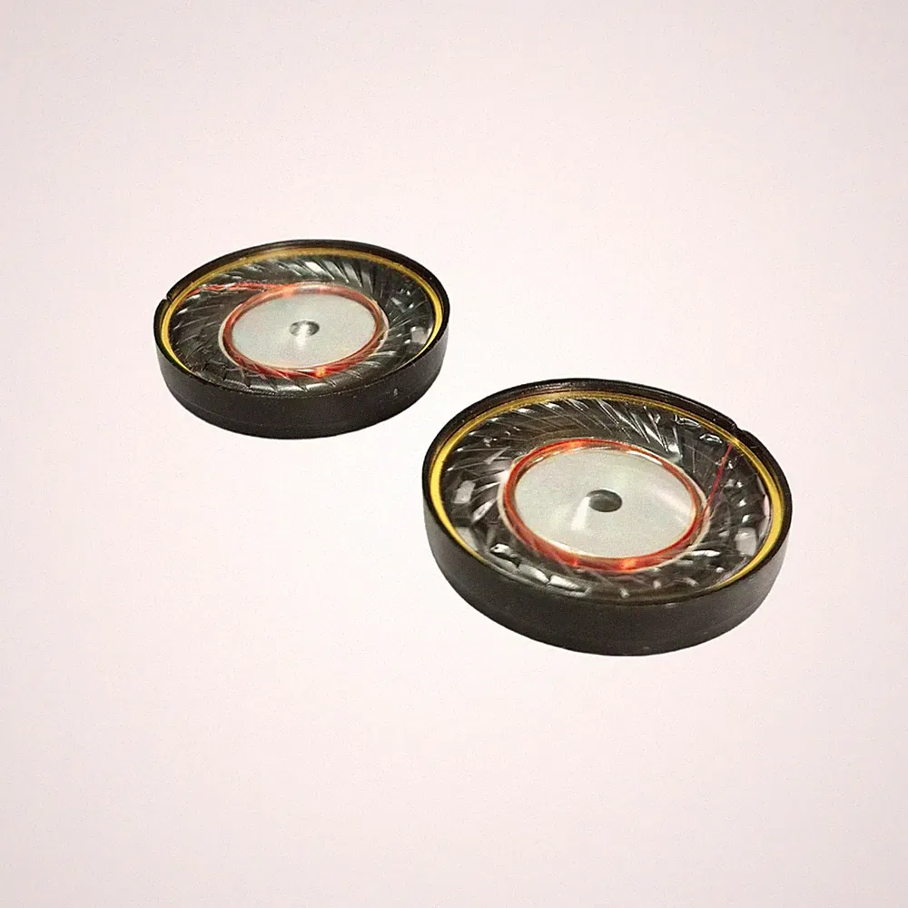 40 mm Kopfhörer Wandler 64 Ohm 50,0 für mw Nennleistung 105 dB Ausgang 14,6 g