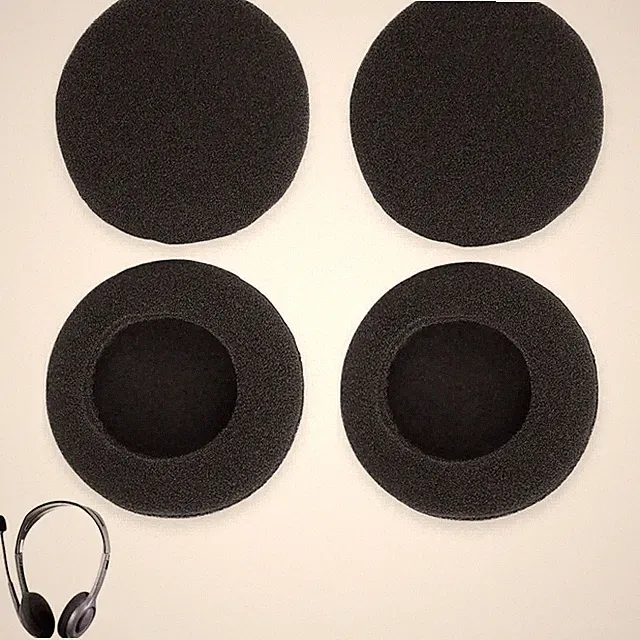 4pcs Ersatz Ohrpolster Schaumstoffpolster für Kopfhörer