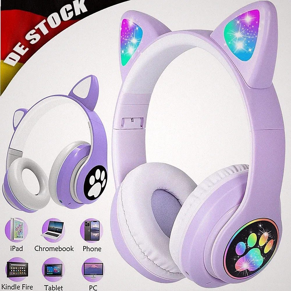 5.0 On Ear Kopfhörer Bluetooth Kabellos Stereo Bass Kopfhorer Kabellos Faltbare